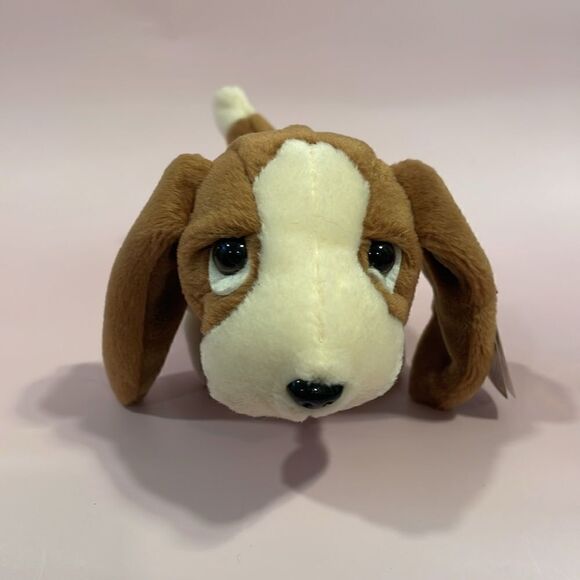 1998 Original Ty Beanie Baby Tracker the Basset Hound Excellent Condition NWT - Picture 6 of 11